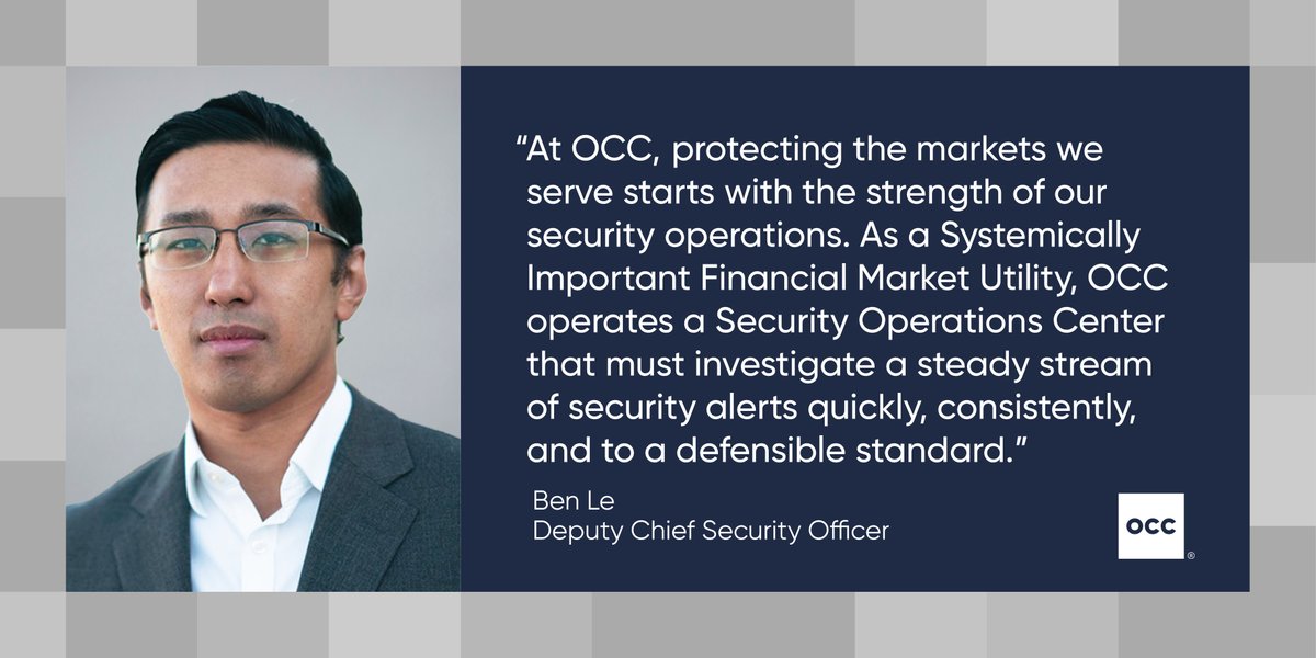 OptionsClearing's tweet photo. OCC has launched the "SOC Agent" — an AI-powered security investigation agent built with Amazon Web Services' Amazon Bedrock. Learn more: https://t.co/ENP4eF0krF https://t.co/ggOMXrvo8r