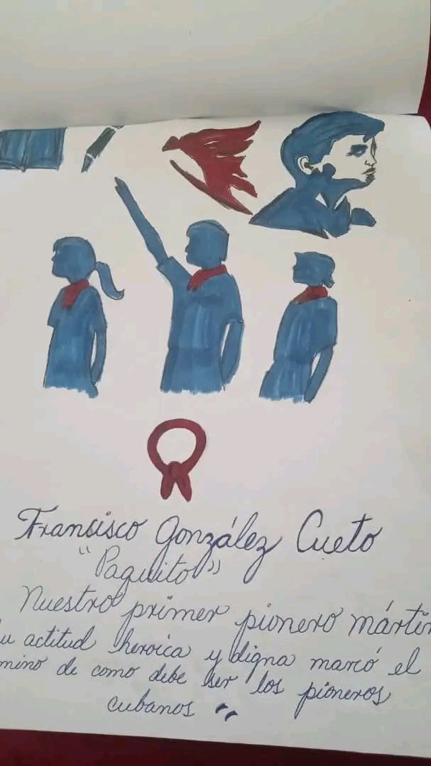 torresyoana2's tweet photo. Nuestros pioneros  participan en el concurso "Mi Organización y Yo",  en homenaje al primer pionero mártir, Paquito González Cueto, entre ellos, mi pionera de 2do grado favorita, Liamely.
¡Muchas felicidades! Todos son ganadores.😃✨️.
@OPJMCuba  @CubaMined https://t.co/pBPUY0vD8T