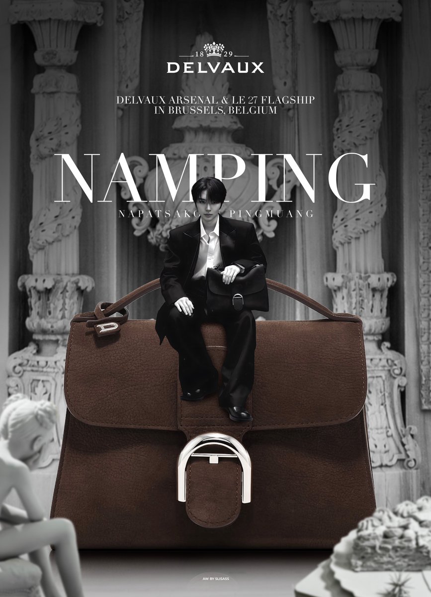 Slisass's tweet photo. Delvaux and Namping Napatsakorn show the world what happens when style meets heritage.

A DELVAUX MOMENT WITH NAMPING
#NampingxDelvaux
#Delvaux
#nampingster https://t.co/NV1tkTY8Jh