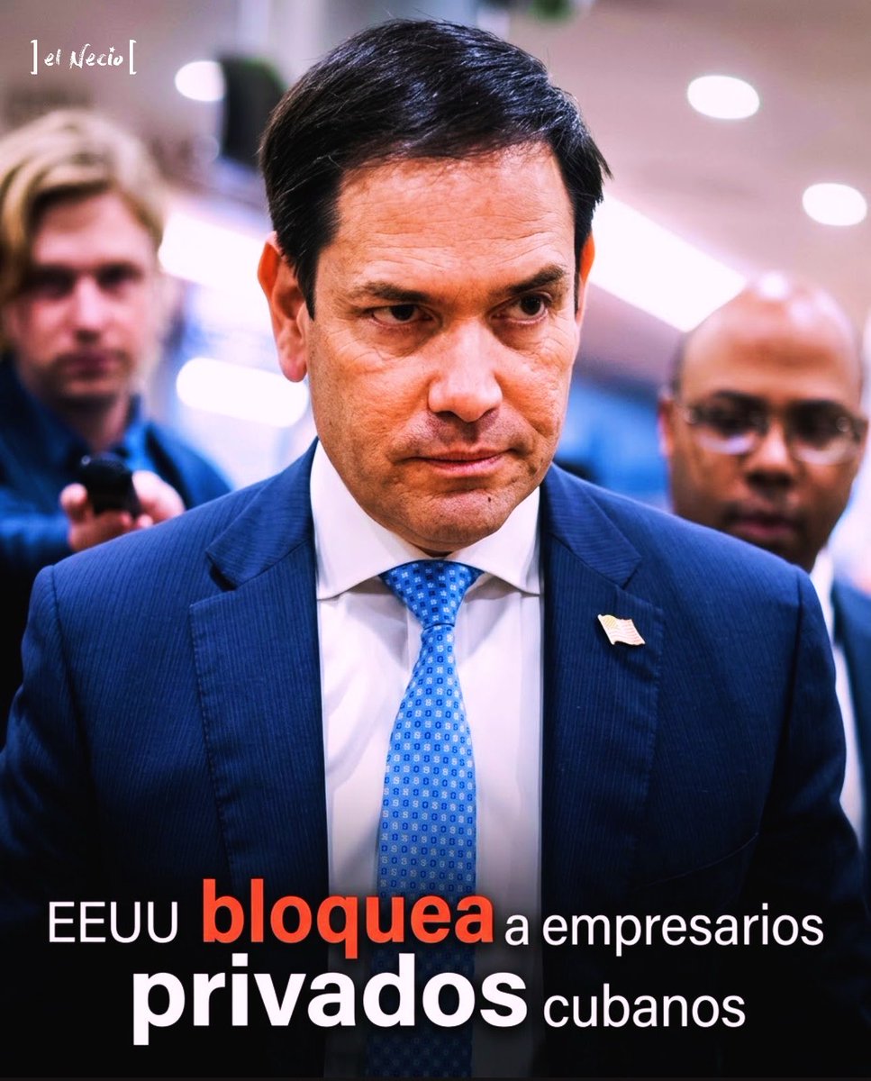 ElNecio_Cuba's tweet photo. 🇺🇸 El Departamento de Estado BLOQUEA a los emprendedores privados cubanos y les roba su dinero.

 🚫 La OFAC acaba de prohibir a los bancos de EE.UU. abrir o mantener cuentas de empresarios privados cubanos independientes. 

🚫 Las cuentas ya existentes deberán bloquearse y reportarse desde hoy y elimina una autorización vigente desde mayo de 2024.