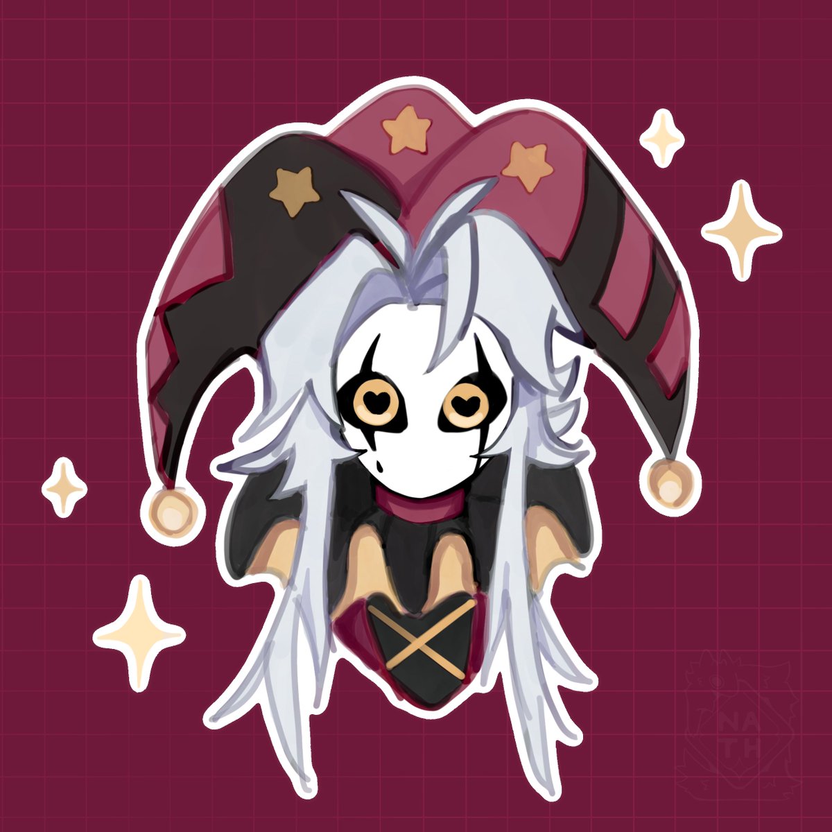 Nath_taruu's tweet photo. Chibi Pierrot ❤

I made this one to promote my VGen commissions. I feel a little shy about mentioning my commissions here, but I hope you enjoy it anyway!💚✨👉🏻👈🏻
#pierrot #thefreakcircus #怪胎马戏团 https://t.co/bHnpbOyl6R