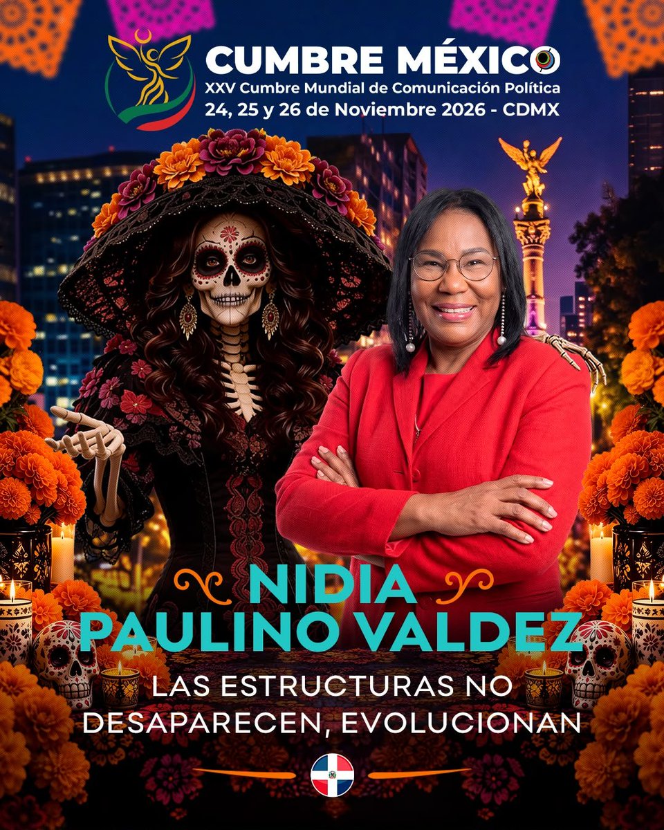 CumbreCP's tweet photo. 🇲🇽  #CumbreMX -. @nidiapaulinov

Las estructuras no desaparecen: evolucionan.

🗓️ 24, 25 y 26 de noviembre
📍 Hotel Sheraton María Isabel · CDMX
🎟️ Early Bird: 20% OFF hasta el 30 de septiembre

🇲🇽 México nos espera. Nos vemos en la Cumbre. https://t.co/q89Q5hzCzH