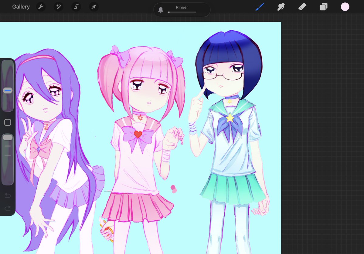 kiiboom999's tweet photo. Been neglecting this too much so I’m working on it again 
#menherachan #メンヘラちゃん #メンヘラ　#サブ火力ちゃん https://t.co/bZcDoMtuvJ