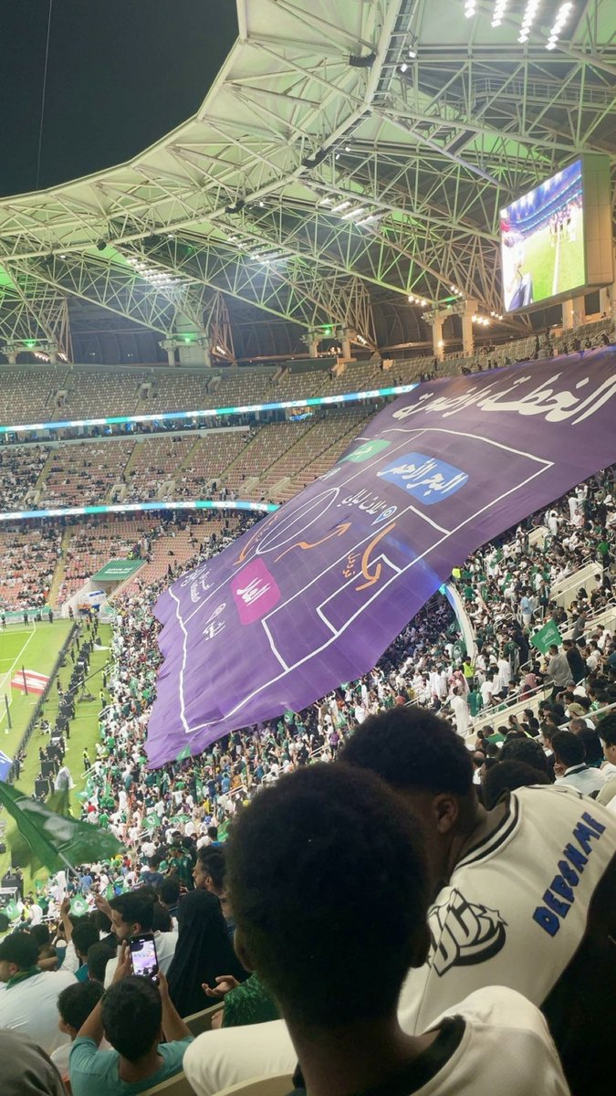 0lamox's tweet photo. مباراة ممتعةة ومبرووك الفوز لمنتخبنا 💚💚🇸🇦
#خليجي٢٧ #العراق_السعودية #uqu https://t.co/kQ9VZeKtUb