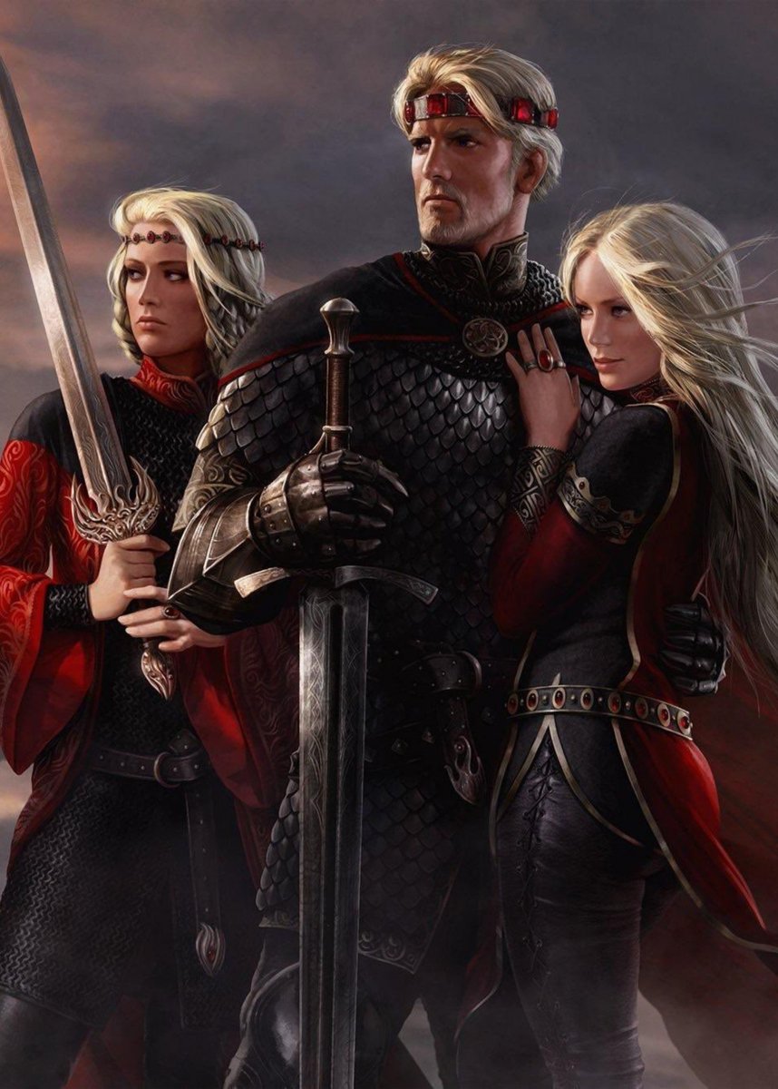 Targ_Loyalist's tweet photo. 7 things I'm most looking forward to seeing in the 'GAME OF THRONES: AEGON'S CONQUEST' film: 

1. Finally finding out what was in Prince Nymor Martell's letter, delivered to Aegon by Princess Deria Martell, that ultimately convinced Aegon to call off the war.

2. How the film will explore Aegon's dream and the prophecy that shaped his decision to unite the Seven Kingdoms or if they'll use a different approach. And before some of you start with your wrong opinions about this, GRRM has actually spoken about Aegon's dream himself, so there is definitely some truth to it.

3. Torrhen Stark, the King Who Knelt. I want to see whether Aegon's dream played any role in his decision to submit and help unite the realm. I also wonder if we'll get a dialogue scene (about the dream) between Aegon and Torrhen on the night before he calls off the northern army.

4. More Valyrian lore, dragon related stuff, dragon dreams, Valyrian magic and other elements of the Targaryens' ancient heritage. Hopefully, GRRM has given the writers some new details about the Valyrian history that we don't know about.

5. The fall of House Hoare and the burning of Harrenhal, especially seeing Balerion the Black Dread in all his terrifying majesty. It will also be our only chance to see Harrenhal in all its glory before Balerion's flames transform it into the twisted ruins we know.

6. The Field of Fire. Seeing Aegon, Visenya and Rhaenys unleash all three dragons together against the combined armies of the Reach and the Westerlands could be absolutely insane on the big screen.

7. The forging of the Iron Throne from the swords of Aegon's defeated enemies. Seeing the iconic throne being created for the first time on screen is going to be something special.