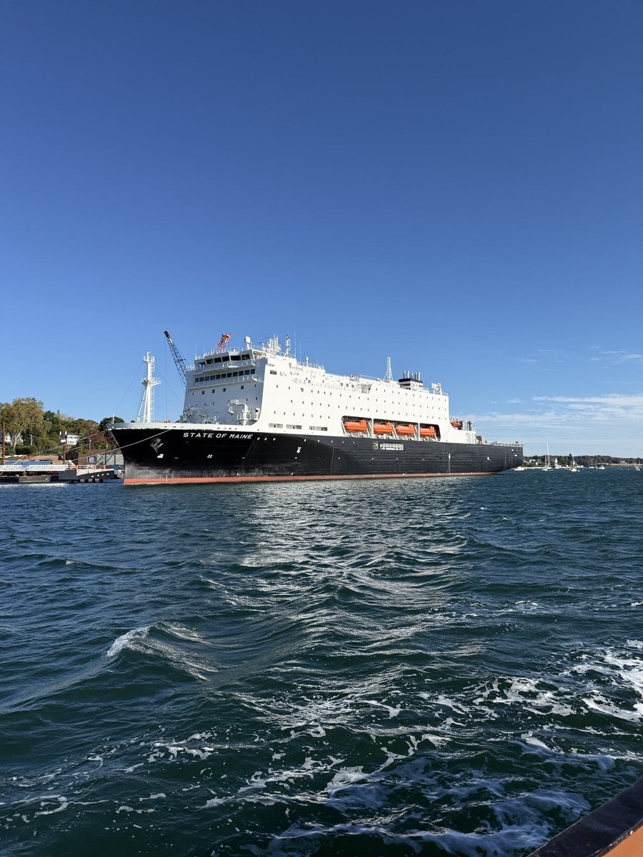 JohnCLeonard's tweet photo. New Training Ship “State of Maine”
Castine, Maine 09-26-2026 https://t.co/aclVZ6Lb79