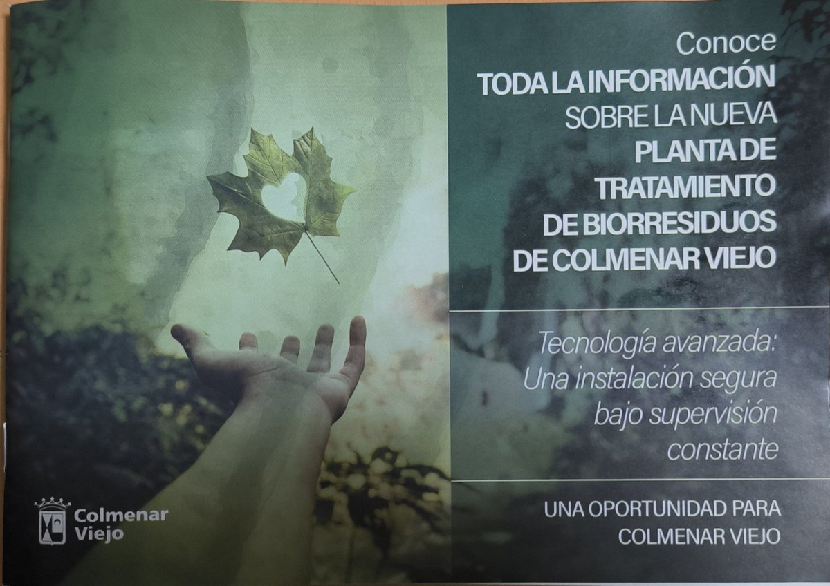 MejoraColmenar's tweet photo. Si la planta #StopBiogas es tan maravillosa como quiere pintar el @AytoColmenar , se vendería sola, no haría falta gastar nuestro dinero en informadores en localizaciones random ni en panfletos carísimos a todo color. https://t.co/9jV1B1XqXY