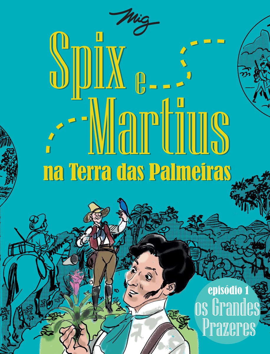 Migmegaterio's tweet photo. Tenho que estudar muito essa capa! Martius grande ou igual ao Spix? Mais parado ou mais dinâmico? https://t.co/9GhatO3Qh4