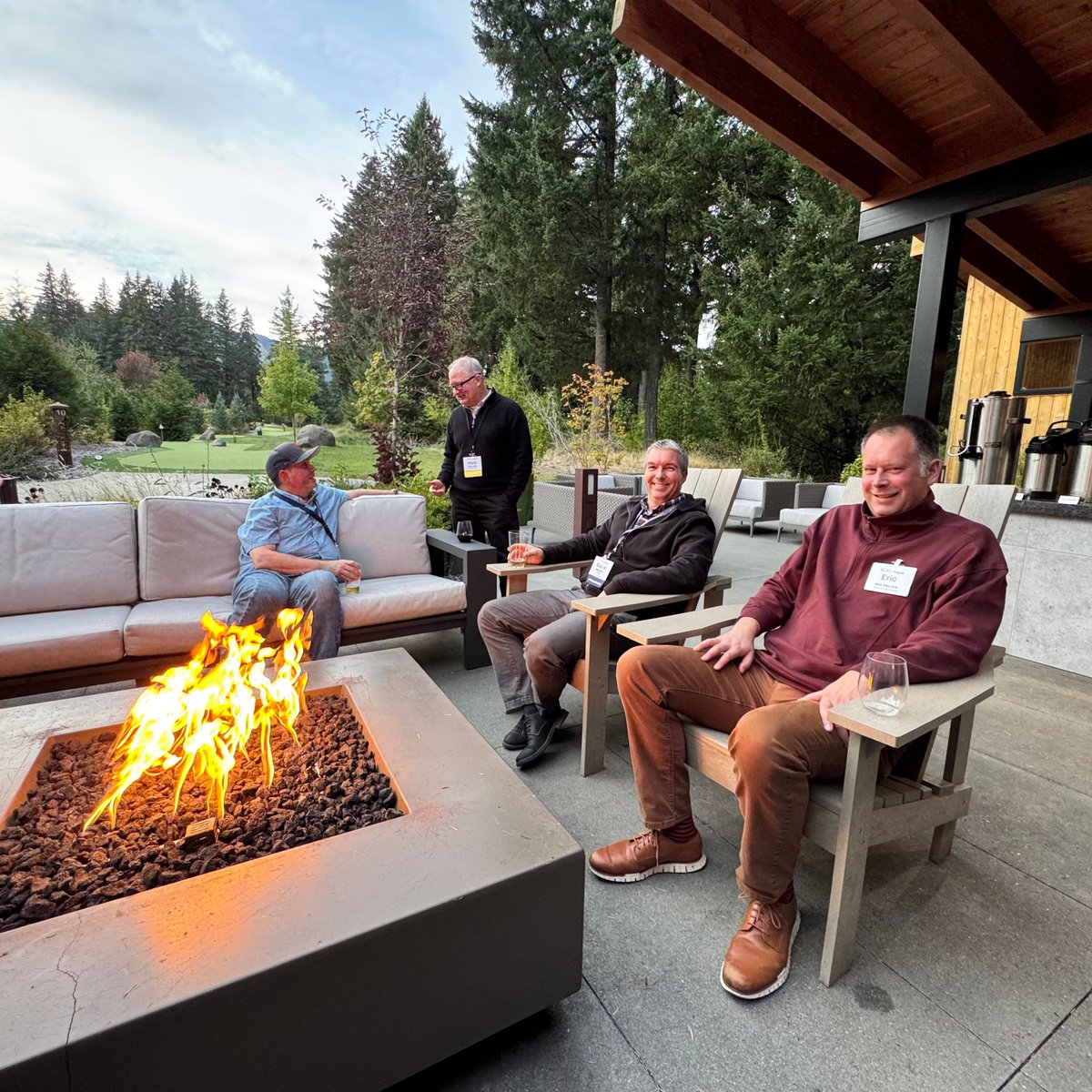 ACECWA's tweet photo. More pics from day 1 of the 2026 ACEC WA @OregonACEC Joint Fall Conference in Skamania! 

#skamania #construction #architects https://t.co/OHfagJNgEJ