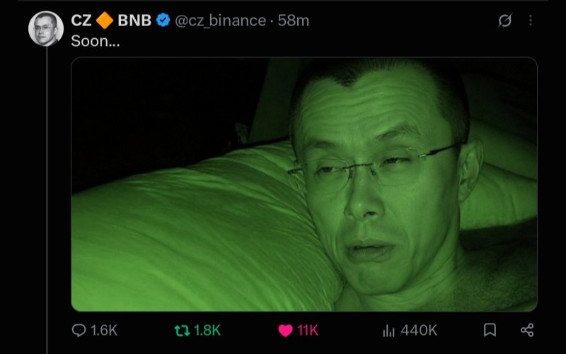 0xbnb786's tweet photo. Something Massive is coming...👀 $BNB
Hint ⚡ @cz_binance https://t.co/1RqAx2sEAu