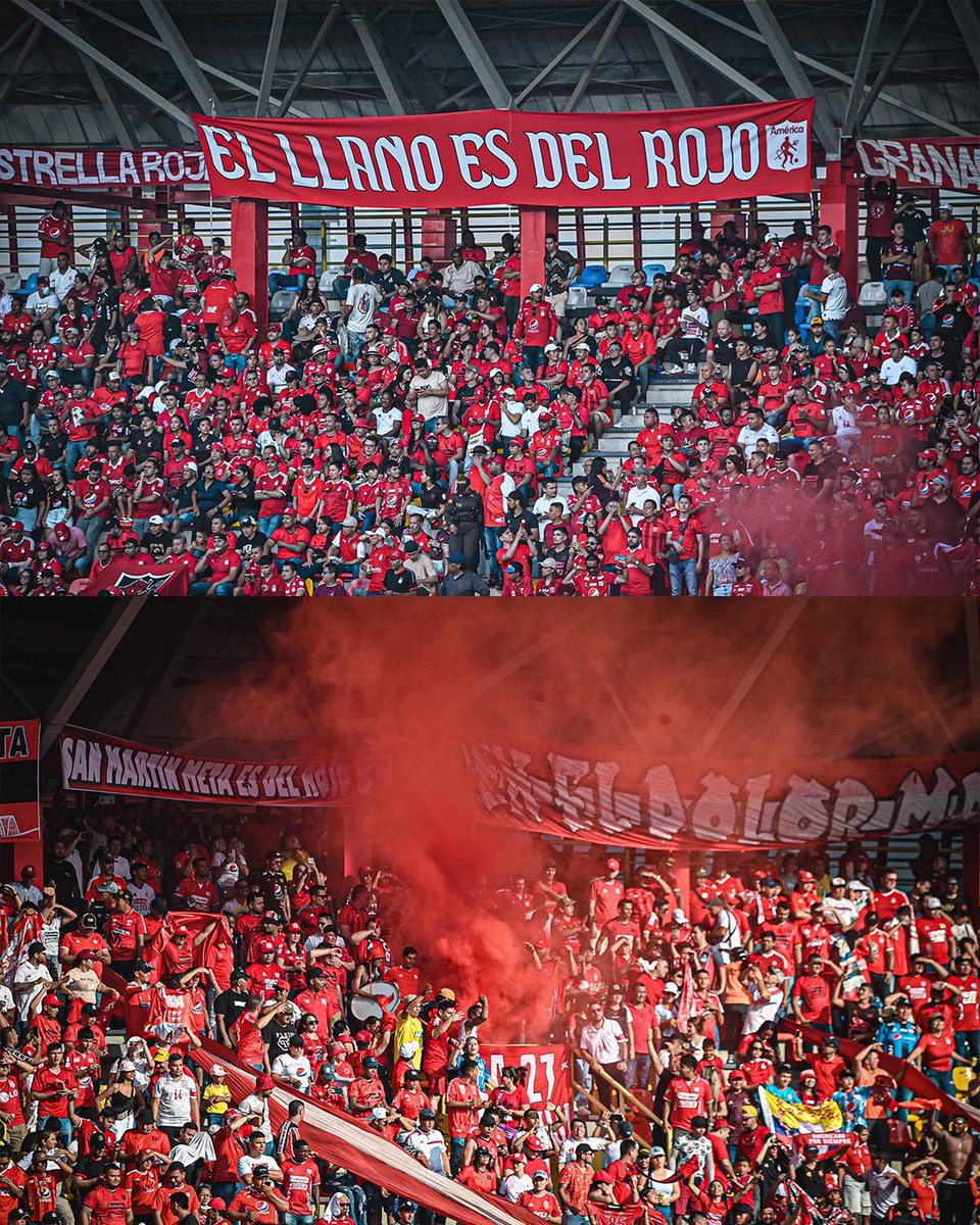 AmericadeCali's tweet photo. 🤠 𝐑𝐞𝐜𝐨𝐫𝐝𝐚𝐭𝐨𝐫𝐢𝐨. Este domingo volvemos al Llano, que es del Rojo. ❤️‍🔥👹🇦🇹 https://t.co/rFiuQkj1Qq