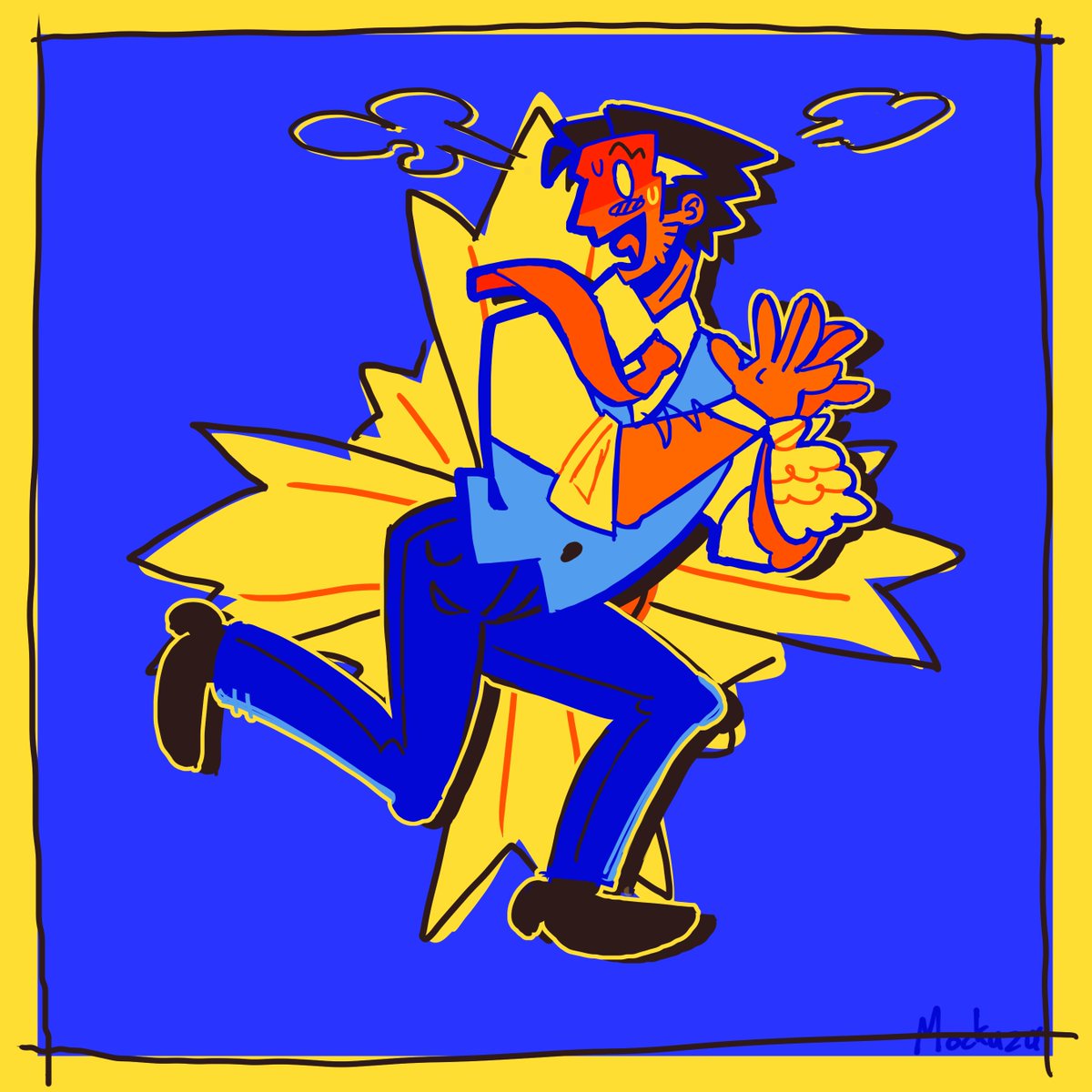 Mockuza's tweet photo. Can you guys be a bit serious we're in the middle of a trial goddd
#aceattorney #narumitsu #wrightworth https://t.co/2xfMdAaADT