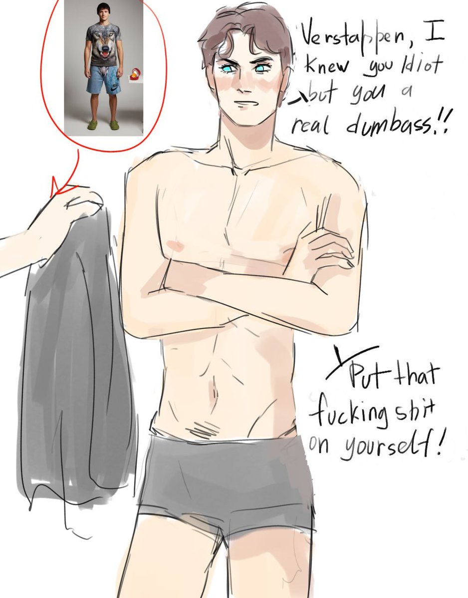 meowdrawing3's tweet photo. I asked friends to pick an outfit for George, but they picked this bullshit

#3363 #russtappen #gr63 #mv3 https://t.co/gd2XUIweSf