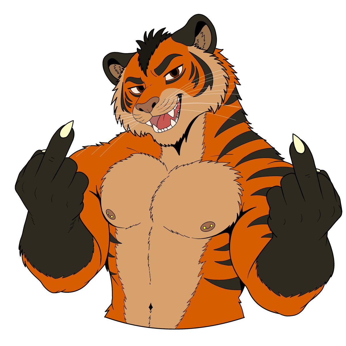 ThatWeirdTiger's tweet photo. Hello everyone! I'm working on a sticker pack with reactions for many conversations, if you're interested, check the link below! I'll be adding more with more reactions in the near future
https://t.co/cWMWK3IOVP https://t.co/IvlUeP6BGA