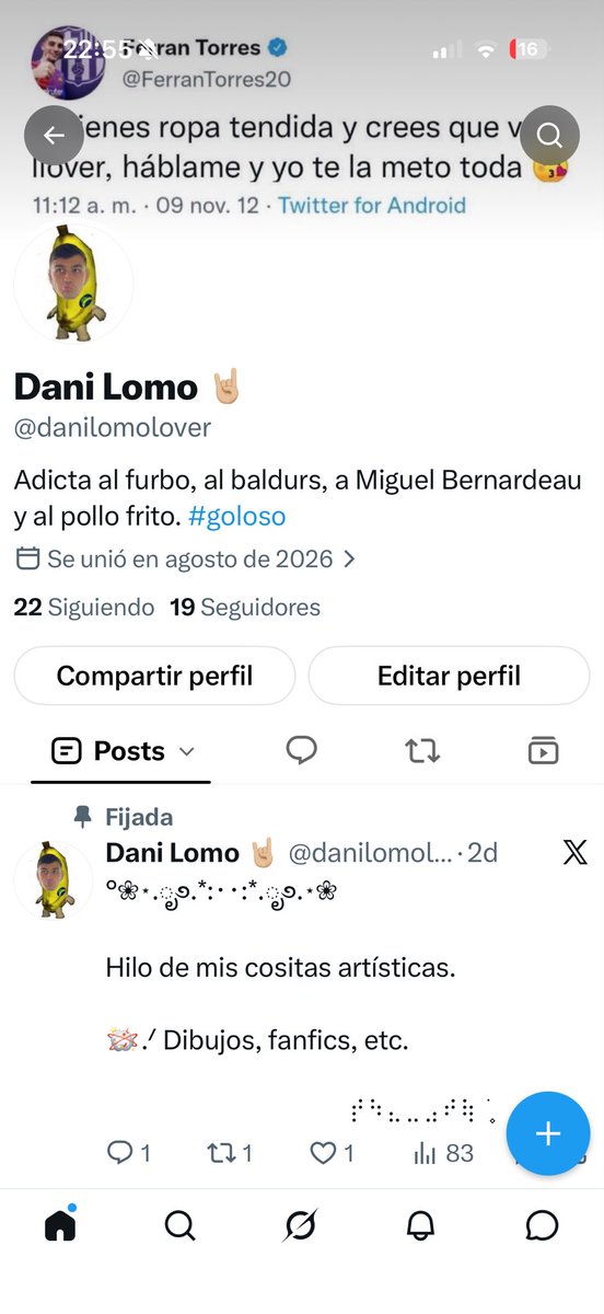 danilomolover's tweet photo. Yo también quería chicas

perfil // pantalla de bloqueo // última canción reproducida // pinterest

(Mi fondo va cambiando, pero ahora estaba ese) https://t.co/riPsIneKjI