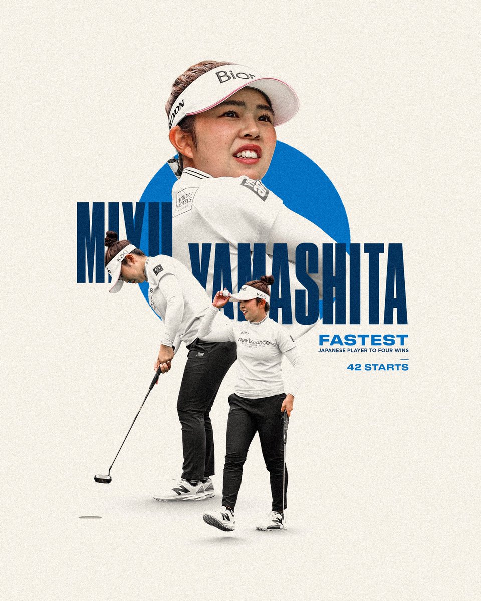 drewmdesigns's tweet photo. Some recent social design work for the @LPGA 🎨

Been having a lot of fun working with a new sport, and finding new ways to visually tell stories! https://t.co/D7yTdmKGVx