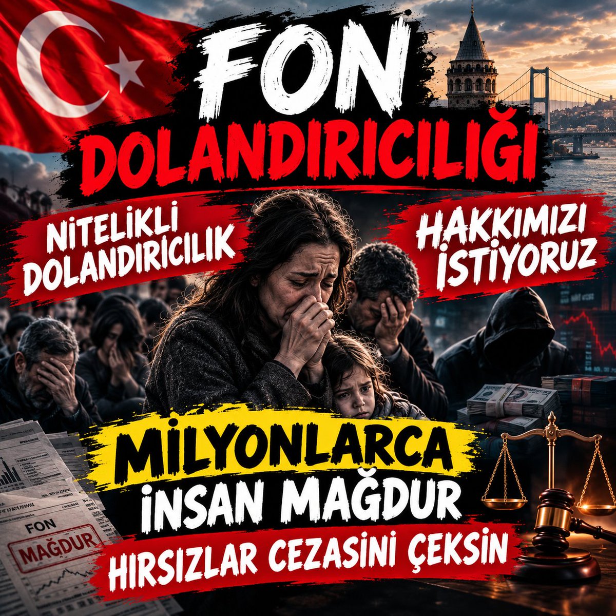 kambiyasso333's tweet photo. HAKKIMIZ OLANI İSTİYORUZ #paramızıverin #paramıztamödensin
#iade #ferhat #akın #ali @hasandoga @RTErdogan #fon @burhanduran @iletisim @tcbestepe @istanbulCBS @oktay_saral @ekonomiisleri @RTEdijital @memetsimsek #akp #pblk #mhp @efkanala @omerrcelik #fatma #AnaParamızıGeriVerin https://t.co/X8K1IWwJWE