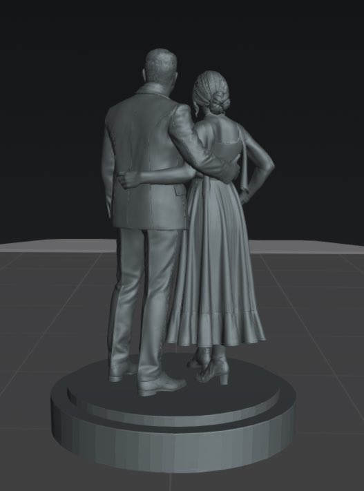 cusmax_'s tweet photo. From Photo to 3D Couple Sculpture 🗿✨

Turned a beautiful couple’s photo into a detailed, print-ready 3D sculpture. From reference image to a personalized keepsake, modeled with attention to their pose, outfits, and details.

#3DModeling #3DPrinting #CustomSculpture #3DArt https://t.co/9c8fw0wB6X