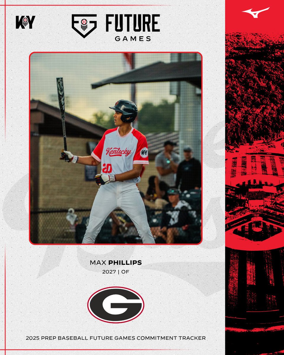 PrepbaseballKY's tweet photo. 🖋️ #TeamKY FG COMMITMENT WATCH 🖋️
The top-ranked #PBFG25 participant from KY is back off the board! '27 OF/LHP Max Phillips (@TrinityHSBBall) commits to University of Georgia!👏
👤 >> https://t.co/jr6Ok1tfOg || @15Phillips2027
#PBFG25 || @prepbaseball || @BaseballUGA https://t.co/olpQrIm4UP