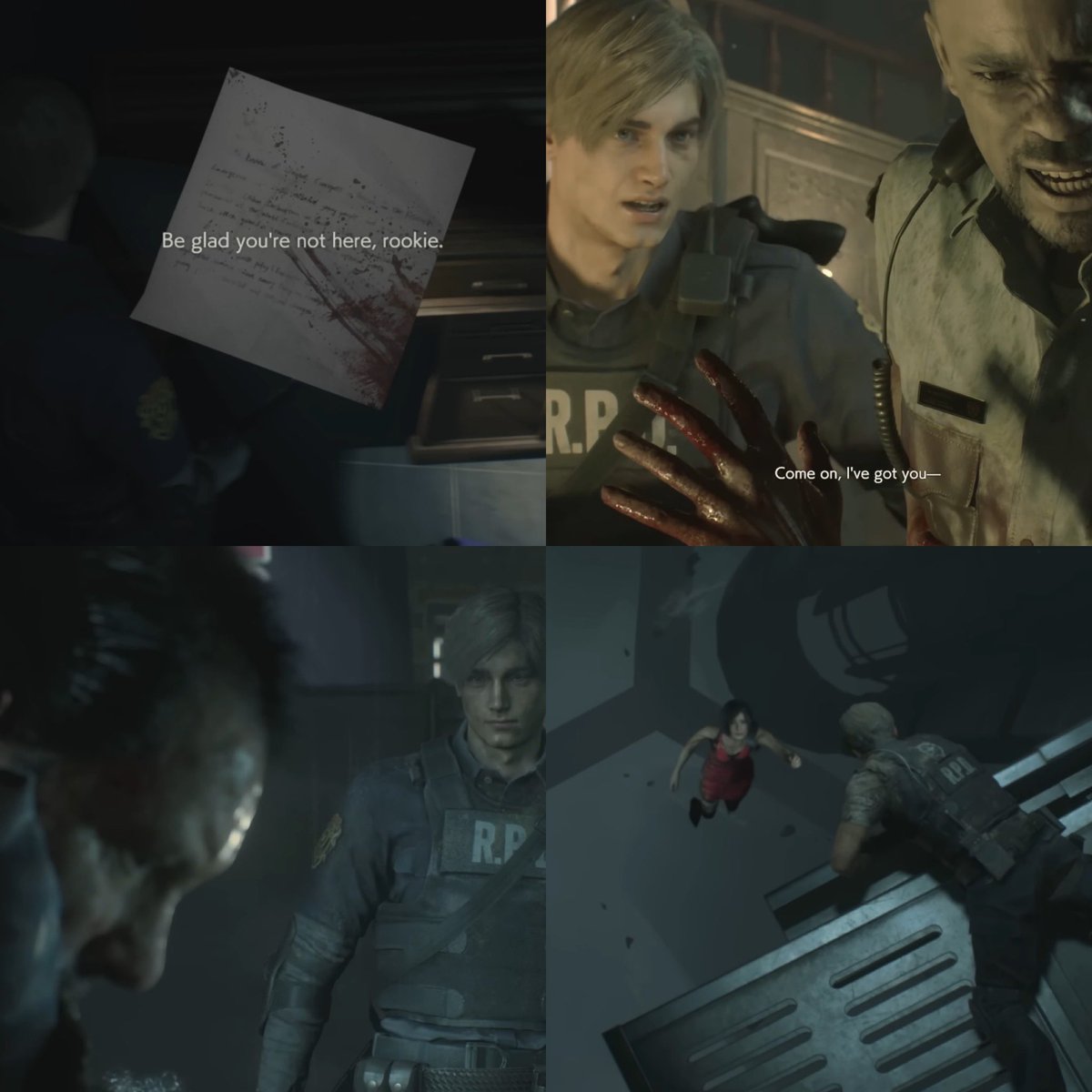 leonarchiive's tweet photo. September 30, 1998.

28 years ago today, leon survived the raccoon city incident alongside claire and sherry after failing to save anyone. he was taken into government custody and threatened with sherry’s safety, leaving him no choice but to work for the government to protect her https://t.co/lPecbOTad0
