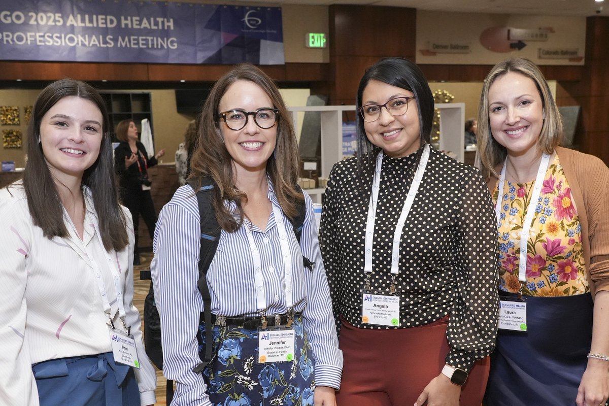 SGO_org's tweet photo. 📢 There’s still time to register for the SGO 2026 Allied Health Professionals Meeting! Join advanced practice providers, nurses, PAs, physicians and care team members Oct. 16–18 in Chicago for education, networking and professional growth.
https://t.co/jSDv92yKyq #SGOMtg https://t.co/O9Bz35PP7P
