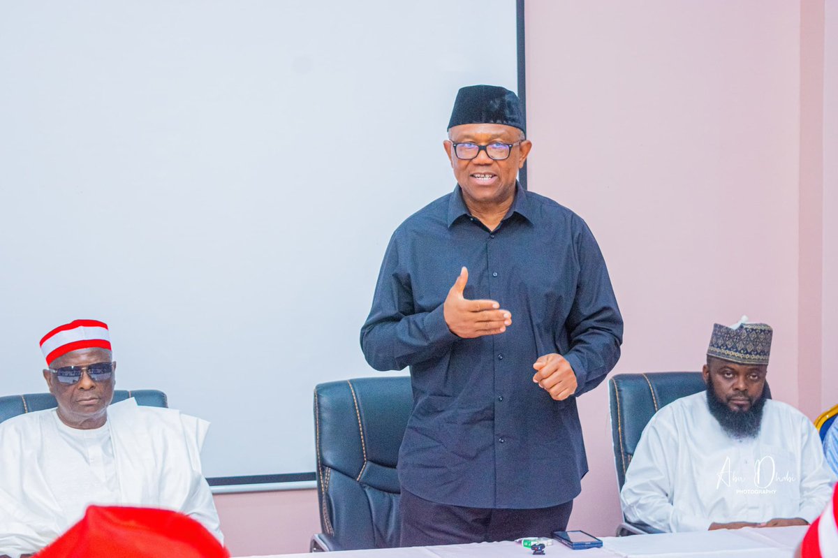 DrshamsuddeenA's tweet photo. Nigerians should know, His Excellency @PeterObi and @KwankwasoRM didn’t just “pass through” Sokoto for photo ops and small talk.

They came, they stayed overnight, and they sat down for real, productive conversations with the people of Sokoto.
Not a few selected faces. Not a staged gathering. Series of serious engagements with many people who are tired of the same old story and want a better Nigeria led by leaders who actually show up and listen.

This is what genuine politics looks like. No fly-in, fly-out. No empty noise. Just two men who understand that the road to a better Nigeria starts with real dialogue on the ground.

Sokoto saw them. Sokoto engaged them. The rest of Nigeria should take note.

Thank You my Leaders ✌🏽 In sha Allah, Nigeria will be Ok…