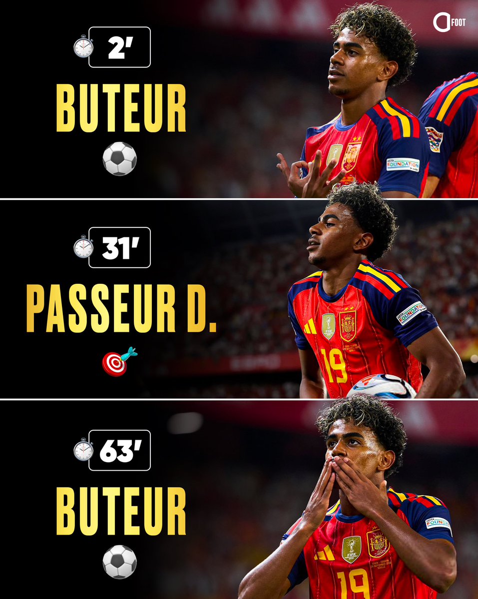 ActuFoot_'s tweet photo. LAMINE YAMAL. 🇪🇸🔥 https://t.co/iWFIMtWGZP