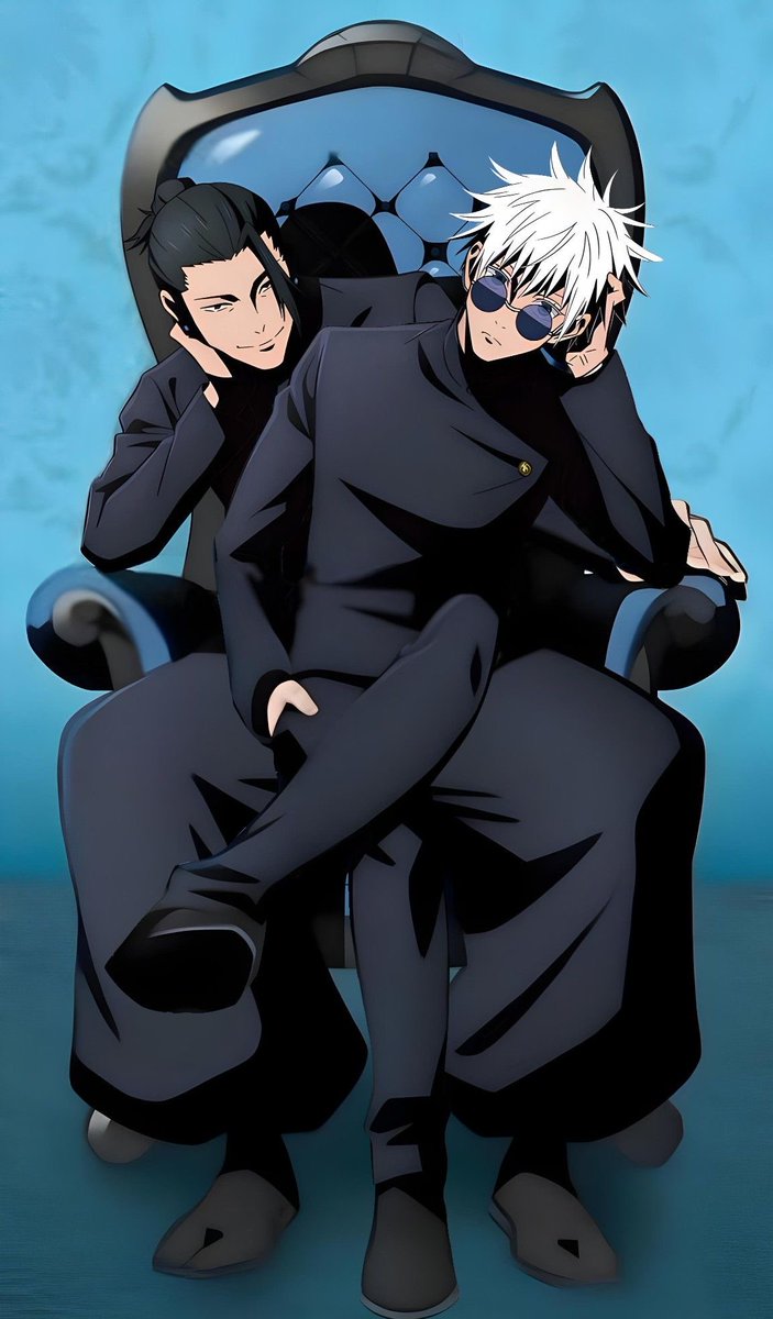Sawmon_11's tweet photo. The best thing to come out of jjk is satosugu https://t.co/HhanPU1RYf