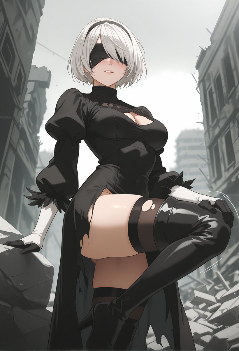 StanleyKobrick's tweet photo. NieRAutomata ⚡ 2B

#NieRAutomata #2B #art #characterdesign #NSFW https://t.co/OmE5P7lT9y