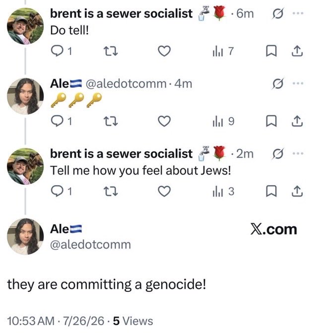 BrentInQueens's tweet photo. It’s still a fringe position but I’ve watched many parts of ultra-left/far-left Twitter increasingly embrace open antisemitism in the last year or so and have to say, it doesn’t feel great! https://t.co/dwMy0R42So