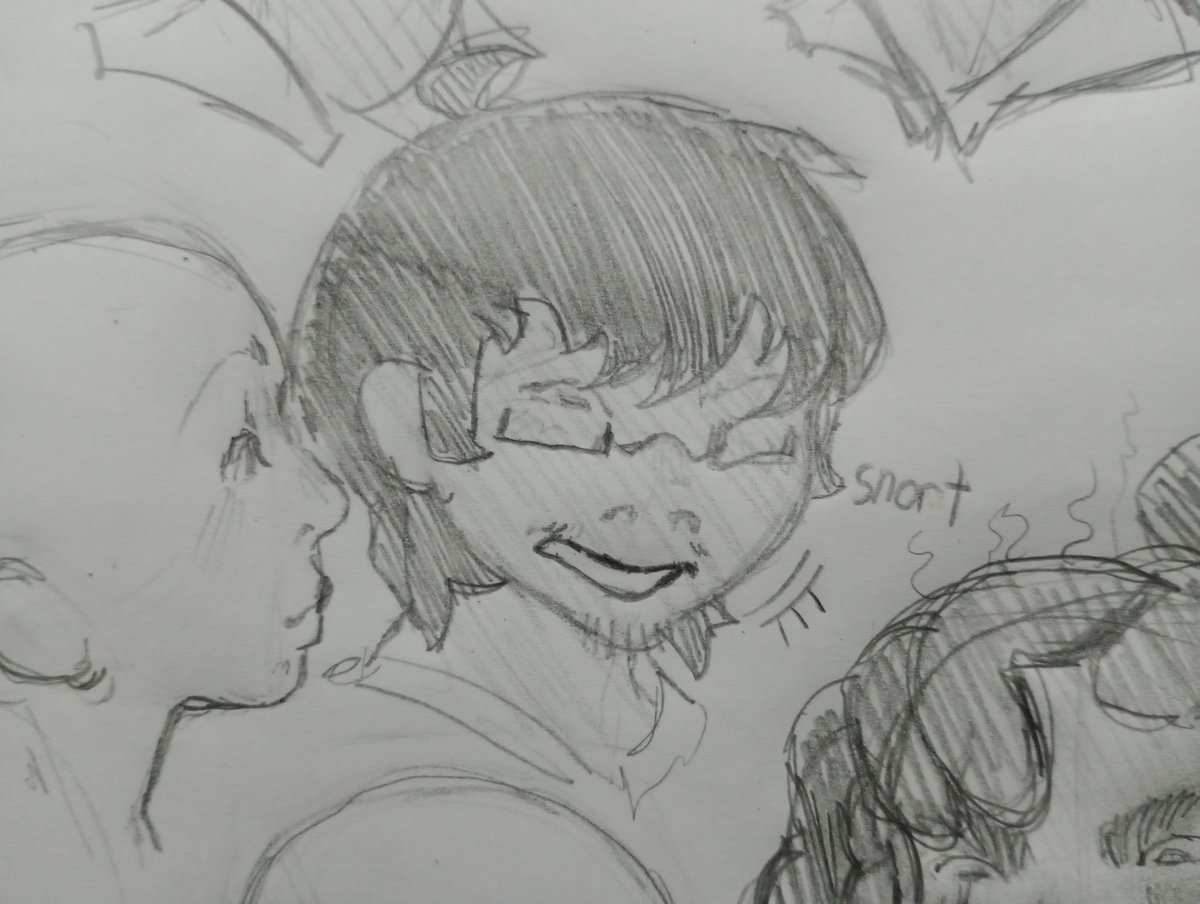Henriksemk's tweet photo. Head angle practice with this sillies here!! 
#puzzleheads #artstudy https://t.co/U9dWyT13WJ