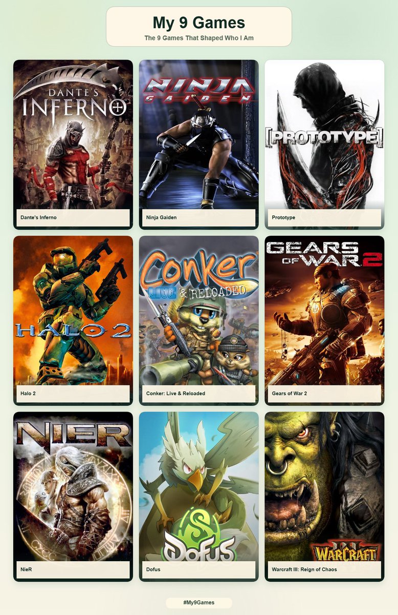 ChrisOMV96's tweet photo. my 9 games before 2010  vs now 🐦‍⬛ https://t.co/tWAwJAI0ff