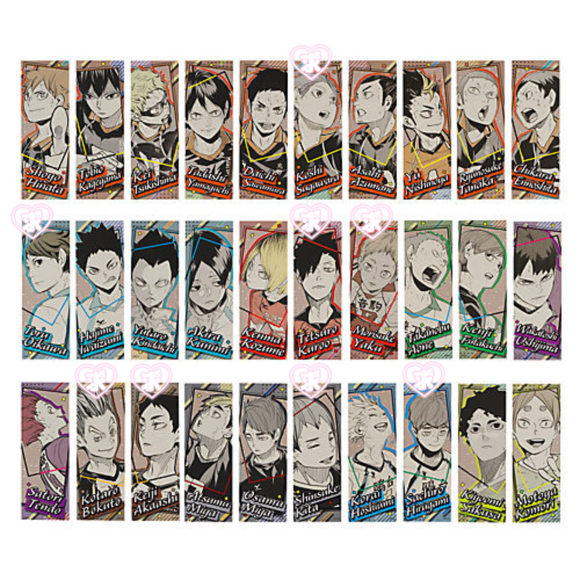 liy_lyt's tweet photo. ハイキュー　オリジナルステッカーコレクション　交換

譲：画像1枚目参照
求：画像2〜3枚目参照（詳細リプ欄）

✳︎郵送のみ

検索からもお気軽にお声掛けください⊹˚.⋆ https://t.co/4MdOwKChZc
