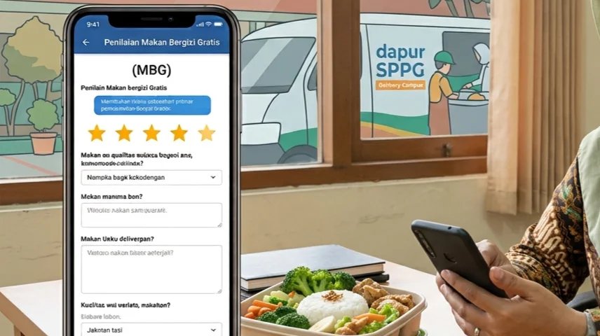INDOKABARIN's tweet photo. Sebentar lagi kepala sekolah bisa kasih rating ke dapur MBG, bintang plus catatan, soal menu dan ketepatan waktu antar.

Polanya mirip aplikasi pesan antar. BGN menargetkan aktif dalam 1–3 minggu.

Sambil menunggu, tiga PO Box pengaduan sudah jalan.

(Kepala BGN, 18/9) https://t.co/lSoPpDtWNQ