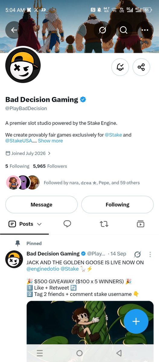 ox3dokie's tweet photo. @PlayBadDecision @enginedotio @Stake Excited to play this 🔥🔥

🆔 : itsmarkuz23

@riegotxt @irvaeth https://t.co/kSBZgmo6ZN