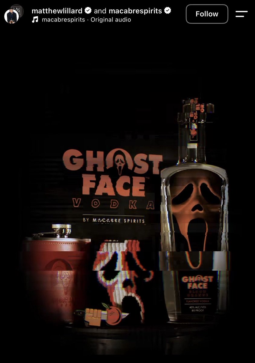 ghostfacebangs's tweet photo. The same guy who said [last week] that he’s embarrassed &amp; regrets doing Scream 7 btw. https://t.co/9AHpvWVXQV