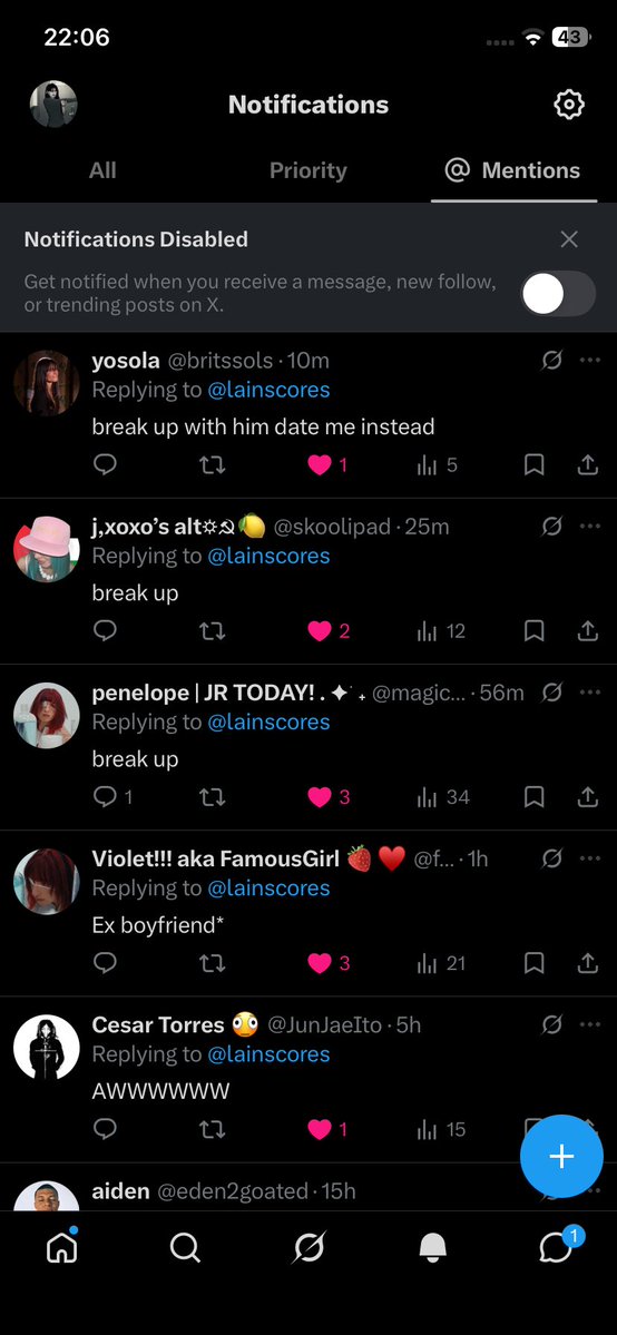 lainscores's tweet photo. Ladies one at a time https://t.co/CqnkRpTRRR