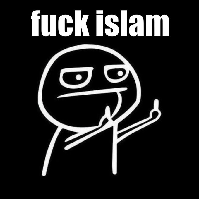 DIPYOMUCH's tweet photo. #DeportAllMuslims #NeverForget911 #WeHateIslam #DestroyIslam #NoIslam #StopTheFraud #NoMoreFreeRides #YouAreTheProblem #NotCompatable #GTFO #FuckIslam #ReligionOfEvil https://t.co/GlMa7QnBqs