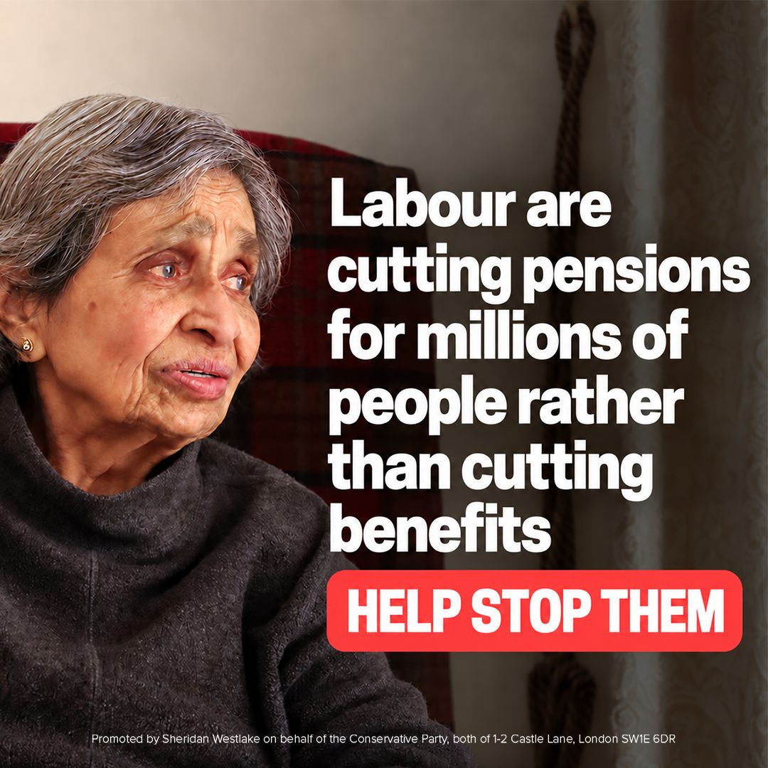 Conservatives's tweet photo. Andy Burnham wants to scrap the triple lock.

Sign the petition to help us stop him 👇

https://t.co/JqYXnEVGfX https://t.co/VOxrKy8YDM
