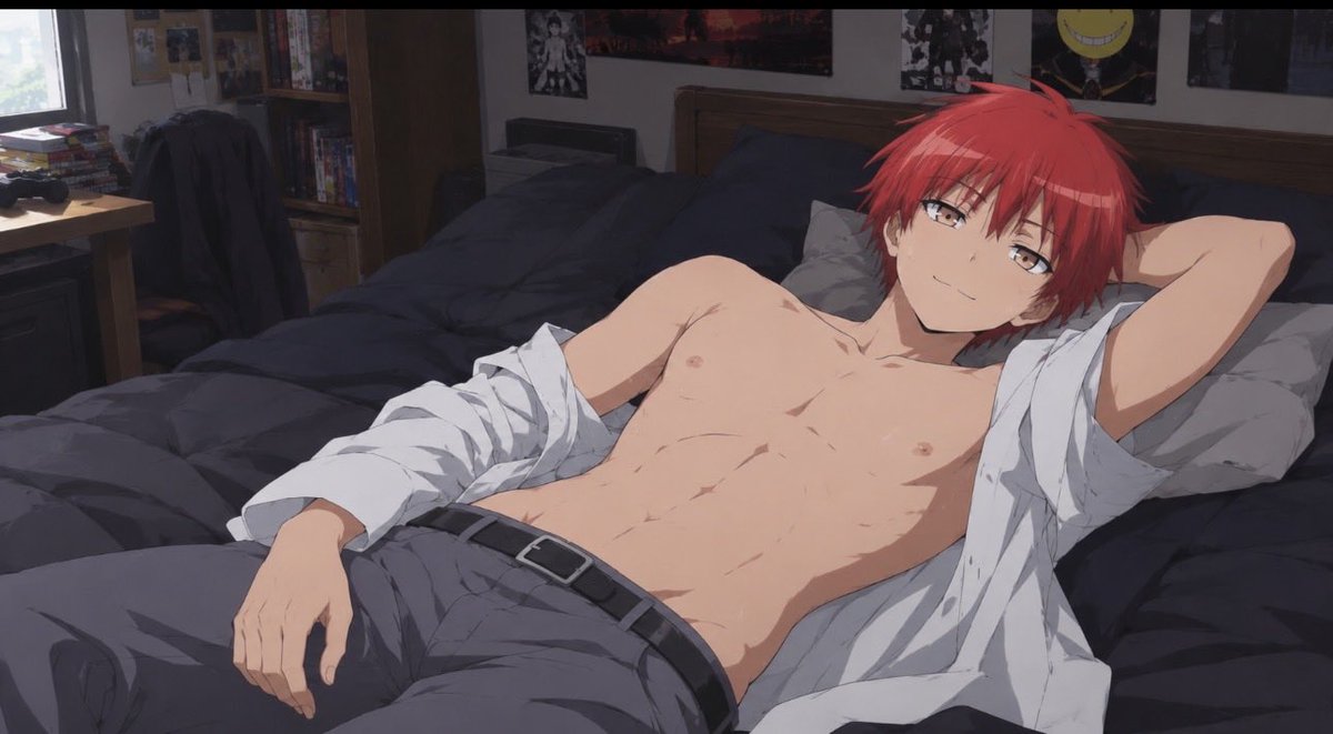 RileyPetrov's tweet photo. Karma Akabane https://t.co/tMft12Ju5N