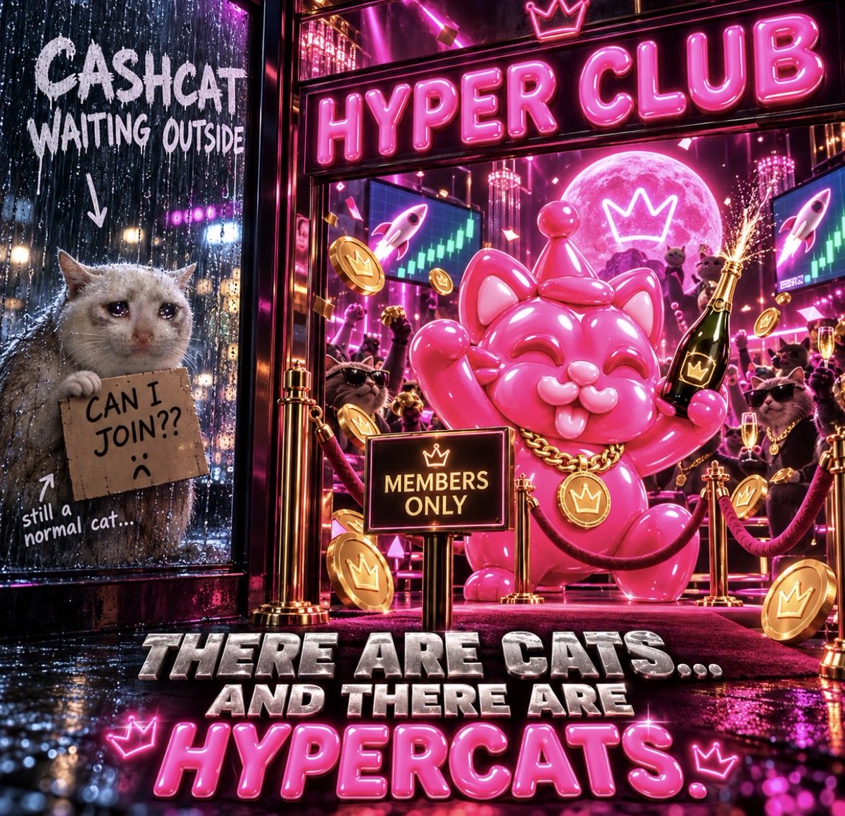 HyperCatCash's tweet photo. HyperClub 

$CashCat @cashcat $Hcat $HyperCat https://t.co/dgwOTKdK08