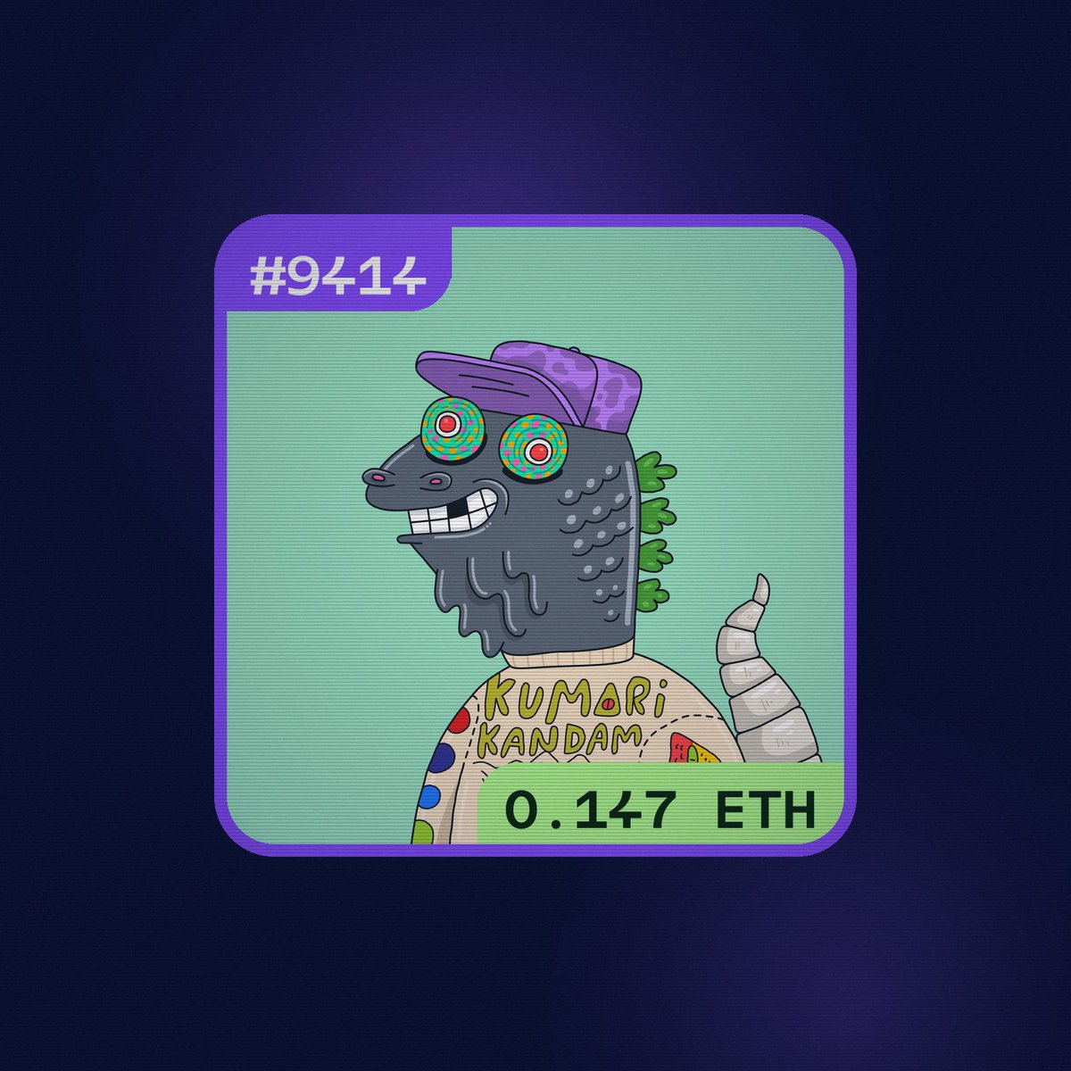 creepz's tweet photo. Sweepz Protocol 🦎

Purchase: 2
ID: #9414
Price: 0.147 ETH
Status: Complete