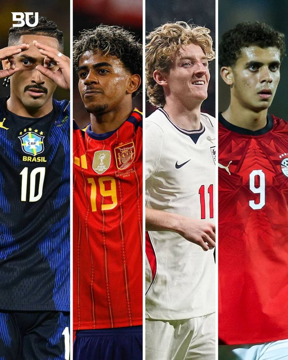 Barca1899Update's tweet photo. 🚨 INCREDIBLE FACT: All the attacking players of "Barça" who came on the field today scored a goal:

🇧🇷 Raphinha: goal against Australia
🇪🇸 Lamine: a double against Croatia
🏴󠁧󠁢󠁥󠁮󠁧󠁿 Gordon: goal against the Czech Republic
🇪🇬 Hamza: goal against South Sudan https://t.co/BgGQIZQdXQ