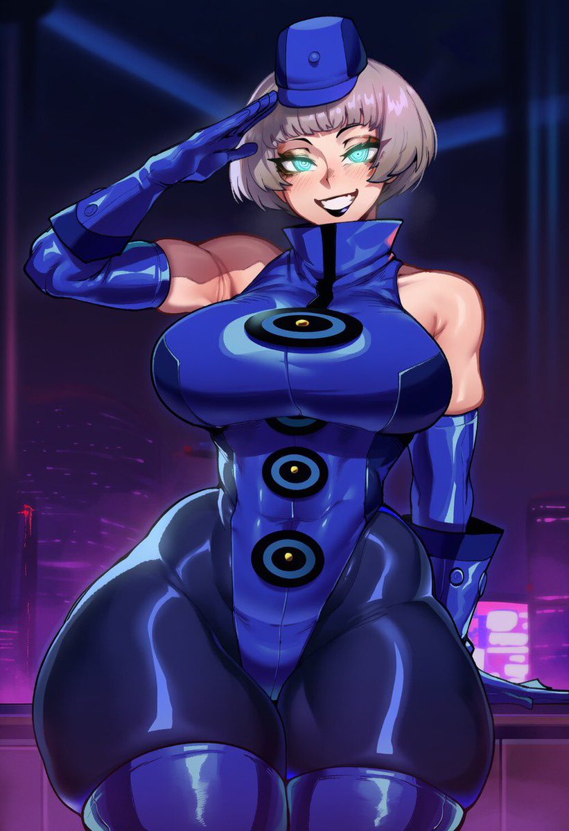 accslvt's tweet photo. Velvet Room Assistant reporting for duty! 

Assisting…: *computing noises*
Makoto Yu- *glitch* Nijima! Makoto Nijima! 
Code name: @NIJIMAQUEEN or, Queen

I am glad to be assisting you on your journey Queen, what can I do for you?🙏😊💙 https://t.co/h7SQLyTJgO