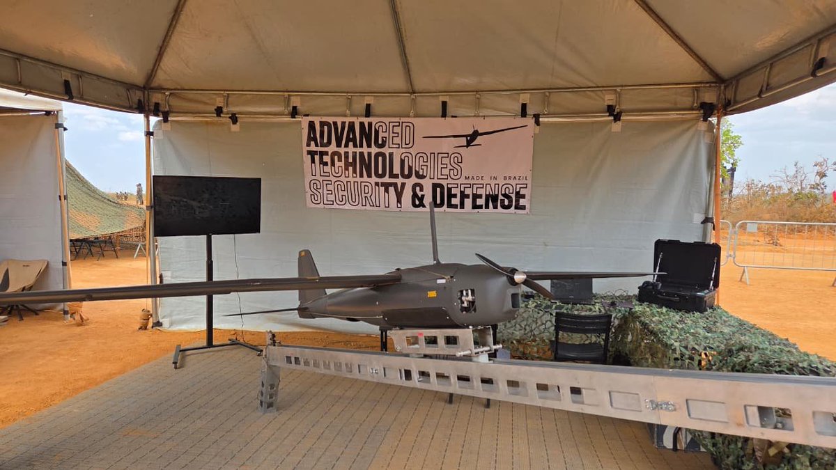 GBNDefense's tweet photo. A brasileira ADTECH-SD marcou presença durante a Operação Formosa 2026, demonstrando in loco as qualidades e capacidades do SARP HARPIA. 

confira mais em nosso site, GBN Defense - A informação começa aqui https://t.co/1bEADaAJUg