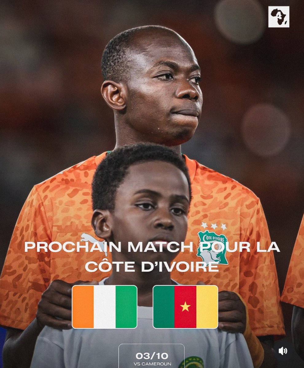 Krm225foot's tweet photo. Tout sa c'est rien on a économiser nos but pour aller frapper les camerounais en galère samedi🇨🇮🤛🏿 https://t.co/JVHgV1d9L4
