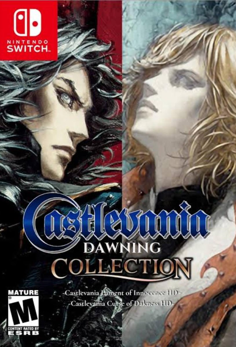 atuhru's tweet photo. a Konami ainda precisa fazer mais 2 coletâneas de Castlevania:

Dracula X Chronicles (Rondo, DXC, SotN)
Origins (N64, LoD, Lament, Curse)

daí é só dar um jeito de enfiar Legends, Chronicles e Adventure Rebirth no meio delas https://t.co/6hQJKMUnU5