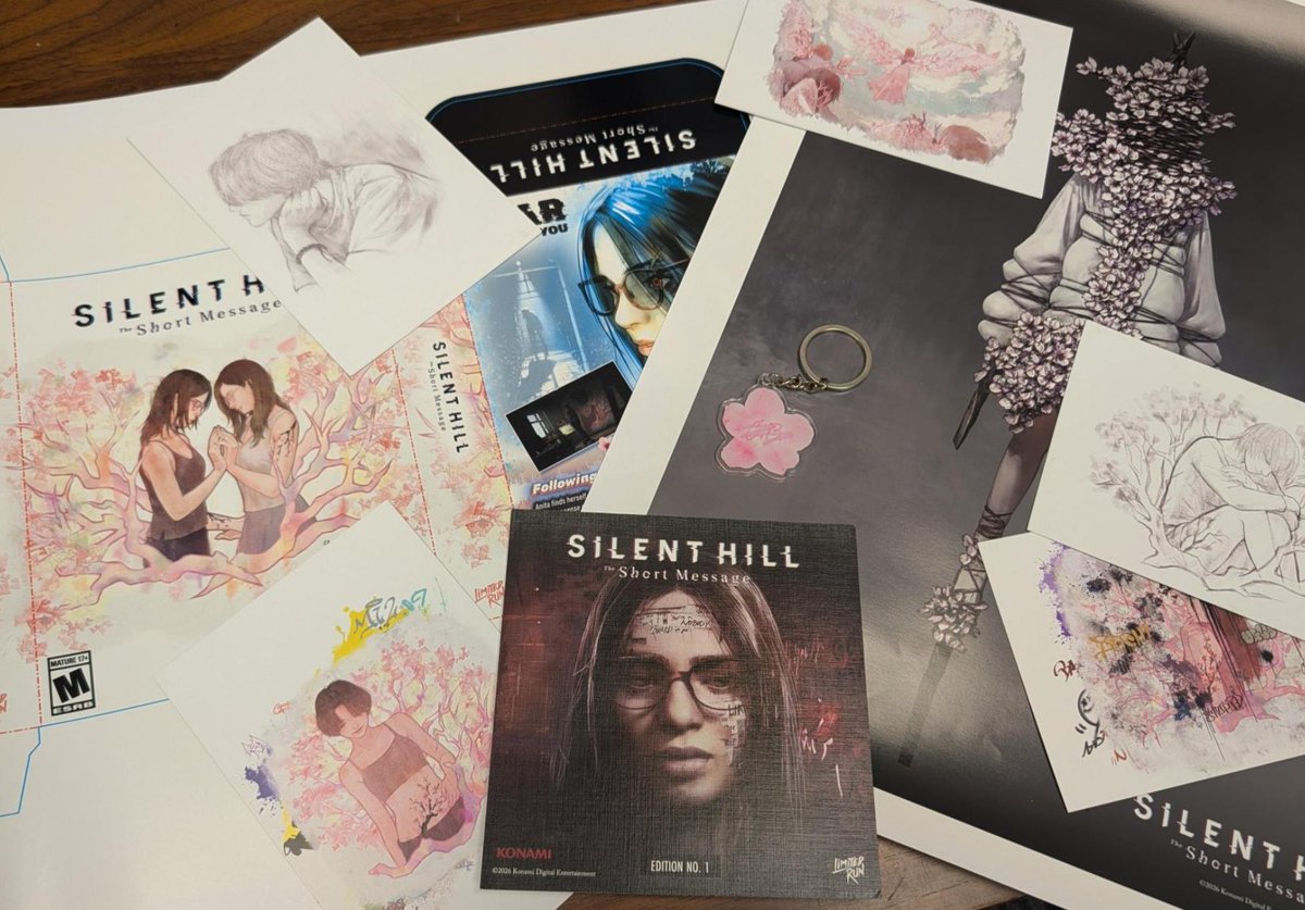 ImtheHarley's tweet photo. Recebi essa foto da Limited Run por email, essa Deluxe Edition tá ficando lindona. E esse jogo, apesar de ser bem simples, é ótimo pra quem tá querendo conhecer a franquia agora. Além de sua versão digital ser gratuita. Joguem! #SilentHillTheShortMessage #LimitedRun #DeluxeEditon https://t.co/TExCTqLO1H