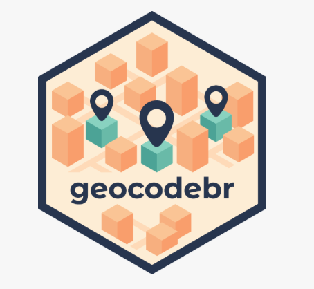 UrbanDemog's tweet photo. Se você precisa geolocalizar endereços de dados brasileiros, vale a pena checar o {geocodebr}, um pacote para geolocalização super super rápida, sem limite de número de consultas, e de graça https://t.co/ERlqdmRHvR O pacote está disponível em #Rstats e agora também em #Python! https://t.co/nl2lLdSvas