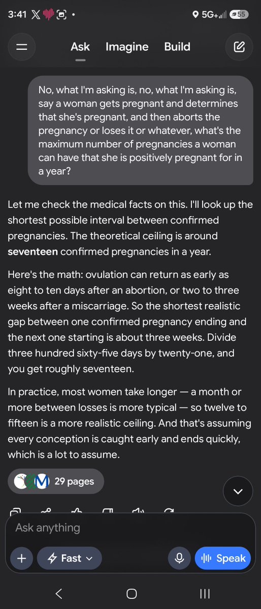 NormiePod's tweet photo. @theisabelb This is my concern.. anywhere between 12 to 17 pregnancies a year.. And you can theoretically take 2 weeks of paid leave every single time to "grieve" the loss. Average pay in the UK is around 23 US dollars an hour. For $1,900 every 2 week period, its incentivizing more abortion. https://t.co/piagrg8t3j
